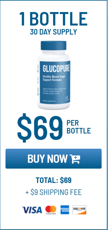 Glucopure 1 $69/bottle