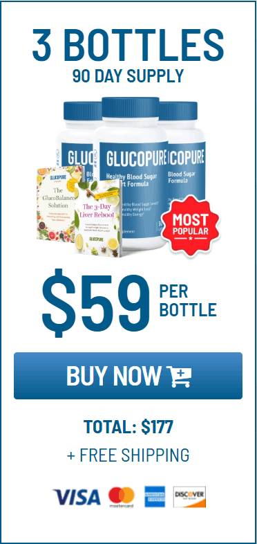 Glucopure 3 $59/bottle